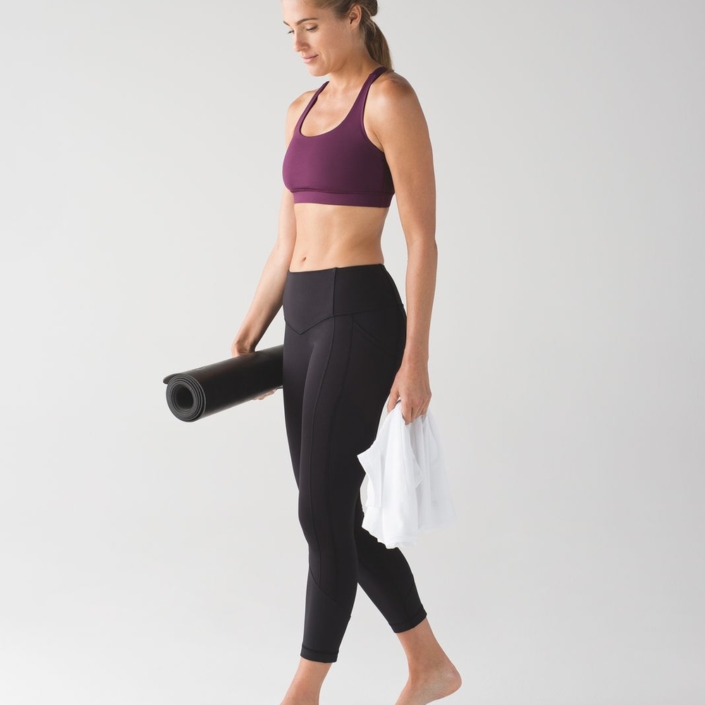 Lululemon Energy Bra Plum